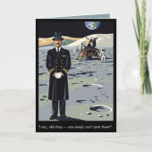 WPA style customizable funny Birthday card カード (正面)