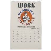 WPA Works進捗管理 カレンダー (2月 2026)