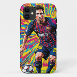 WPAP風 レオネル・メッシ iPhone/iPadケース iPhone 11 ケース