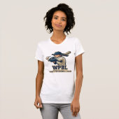 WPBL女子プロ野球リーグのマスコットデザイン Tシャツ (正面フル)