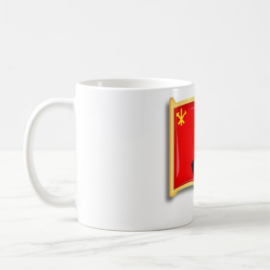 WPKの旗 コーヒーマグカップ (左)