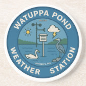 WPWS drink coaster コースター (正面)