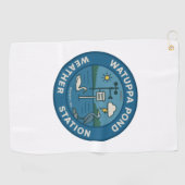 WPWS Golf Towel ゴルフタオル (横)