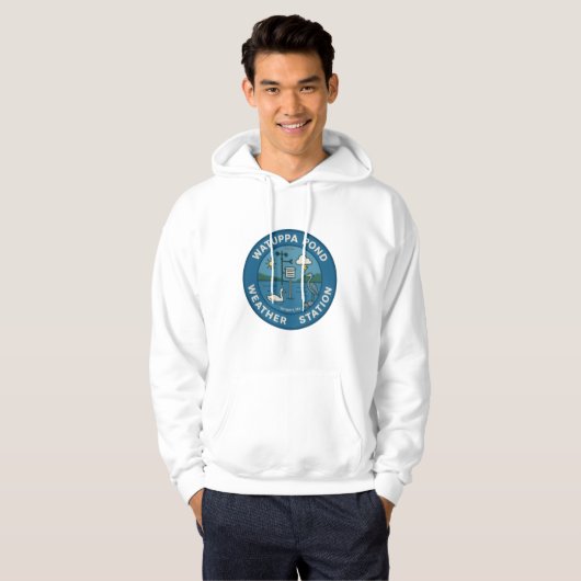 WPWS Men’s Hoodie パーカ (正面フル)