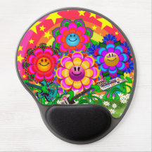 WQは円形マウスパッドをもてあそびます