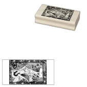 WQスタンプ：妖精の初夏 ラバースタンプ (押印)