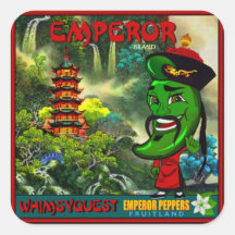 WQステッカーLG: Emperor Pepper Crate Label