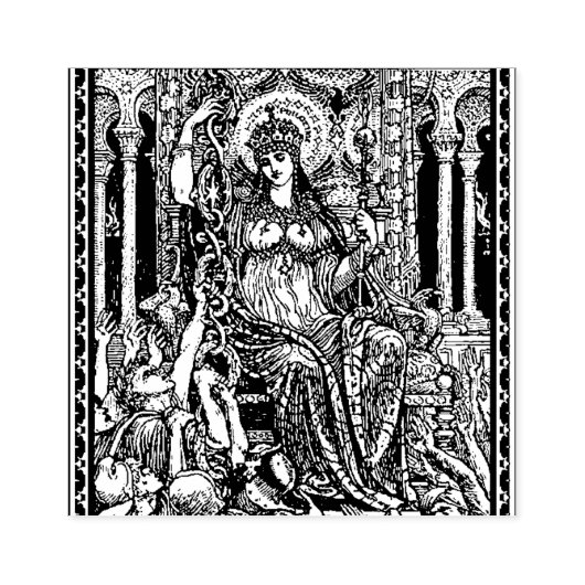 WQラバースタンプ：ウォルタークレーンのフィロタイム ラバースタンプ (インプリント)