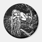 WQ MAGNET : Long Fold Maiden マグネット (正面)