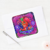 WQ Scott Hot Pepper "Say Cheese"ステッカー大 スクエアシール (封筒)