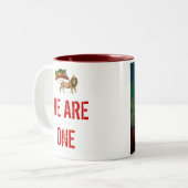 WR1ラスタはマグを着色します ツートーンマグカップ (正面左)