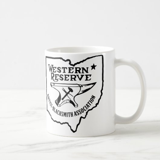 WRABAの陶磁器のマグ コーヒーマグカップ (右)