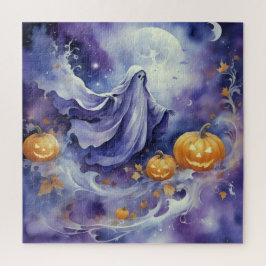 Wraithお洒落：魅惑されたカボチャの道 ジグソーパズル