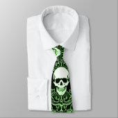 Wraitheの紳士のエメラルドの収穫者のゴシック様式絹製ネクタイ ネクタイ (タイ)