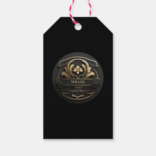 Wrami Logo, Designed by Kay Uwe Rott ギフトタグ (正面)