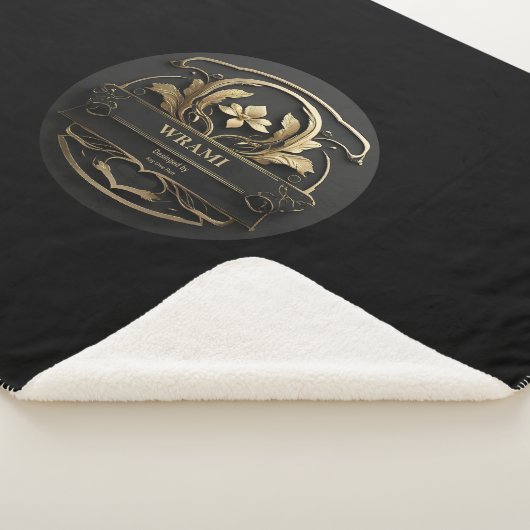 Wrami Logo, Designed by Kay Uwe Rott シェルパブランケット (3/4)