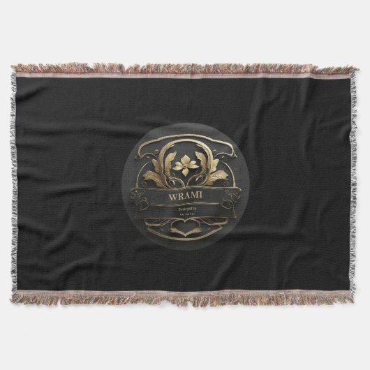 Wrami Logo, Designed by Kay Uwe Rott スローブランケット (正面)