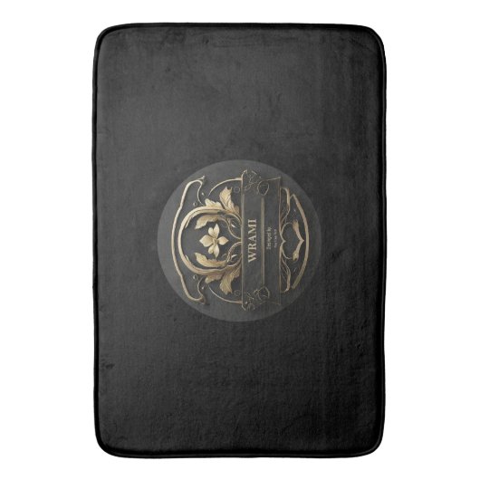 Wrami Logo, Designed by Kay Uwe Rott バスマット (正面縦)