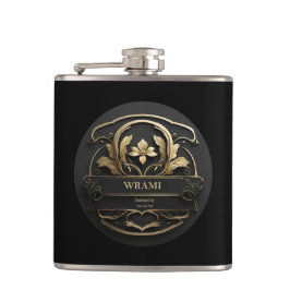 Wrami Logo, Designed by Kay Uwe Rott フラスク
