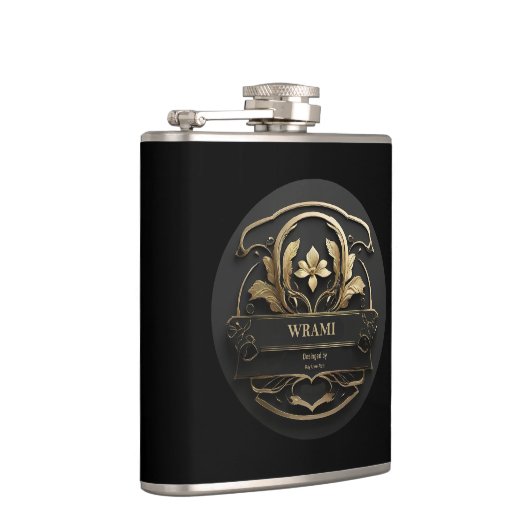 Wrami Logo, Designed by Kay Uwe Rott フラスク (右)