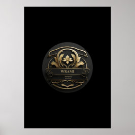 Wrami Logo, Designed by Kay Uwe Rott ポスター