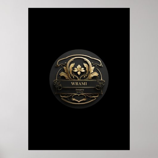 Wrami Logo, Designed by Kay Uwe Rott ポスター (正面)