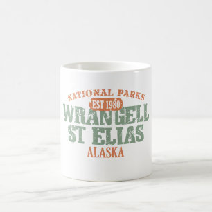 Wrangell Stエリアスの国立公園 コーヒーマグカップ