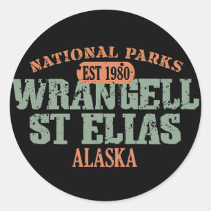 Wrangell Stエリアスの国立公園 ラウンドシール