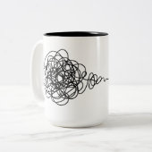 Wrap-Around Chaos to Zen ツートーンマグカップ (正面左)