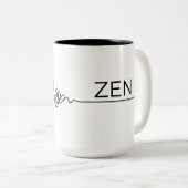 Wrap-Around Chaos to Zen ツートーンマグカップ (正面右)