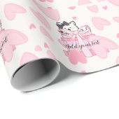 Wrap in Style – Cat & Book Themed Gift Paper ラッピングペーパー (ロールコーナー)