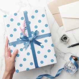 Wrap Your Gift in Sky Blue Serenity ラッピングペーパー