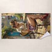 Wrap Yourself in Luxury & Comfort Towel ビーチタオル (正面)