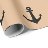 Wraping Paper Anchor ラッピングペーパー (ロールコーナー)