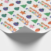 WRAPING PAPER CHRISTMAS ラッピングペーパー (角)