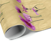 Wraping Paper Flowers ラッピングペーパー (ロールコーナー)