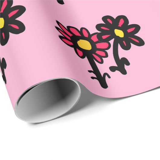Wraping Paper Flowers ラッピングペーパー (ロールコーナー)
