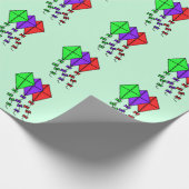 Wraping Paper Kites ラッピングペーパー (角)