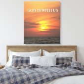 Wrapped in Morning Light キャンバスプリント (インサイチュ (寝室))