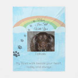 Wrapped in the Love You Shared フリースブランケット