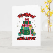 Wrapped with Love カード (黄色い花)