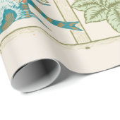 WRAPPING紙:ウィリアム・モリス：格子模様 ラッピングペーパー (ロールコーナー)