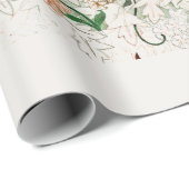 WRAPPING紙:ウィリアム・モーライズ：ジャスミン ラッピングペーパー (ロールコーナー)