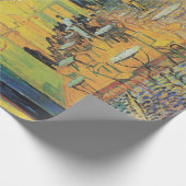 WRAPPING紙:バン・ゴッホ:カフェテラスアットナイト ラッピングペーパー (角)