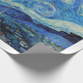 WRAPPING紙:ヴィンセント・ヴァン・ゴッホ:星の夜 ラッピングペーパー (角)