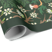 WRAPPING紙:ヴィンテージ・ウィリアム・モリス：チューリップ ラッピングペーパー (ロールコーナー)