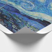 WRAPPING紙:星の夜：バン・ゴッホ ラッピングペーパー (角)