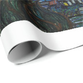 WRAPPING紙:星の夜：バン・ゴッホ ラッピングペーパー (ロールコーナー)