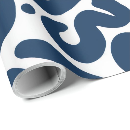 Wrapping blue hit ラッピングペーパー (ロールコーナー)