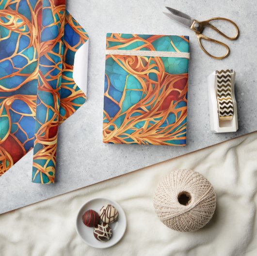 Wrapping Enchantments n3 ラッピングペーパー (クラフト)